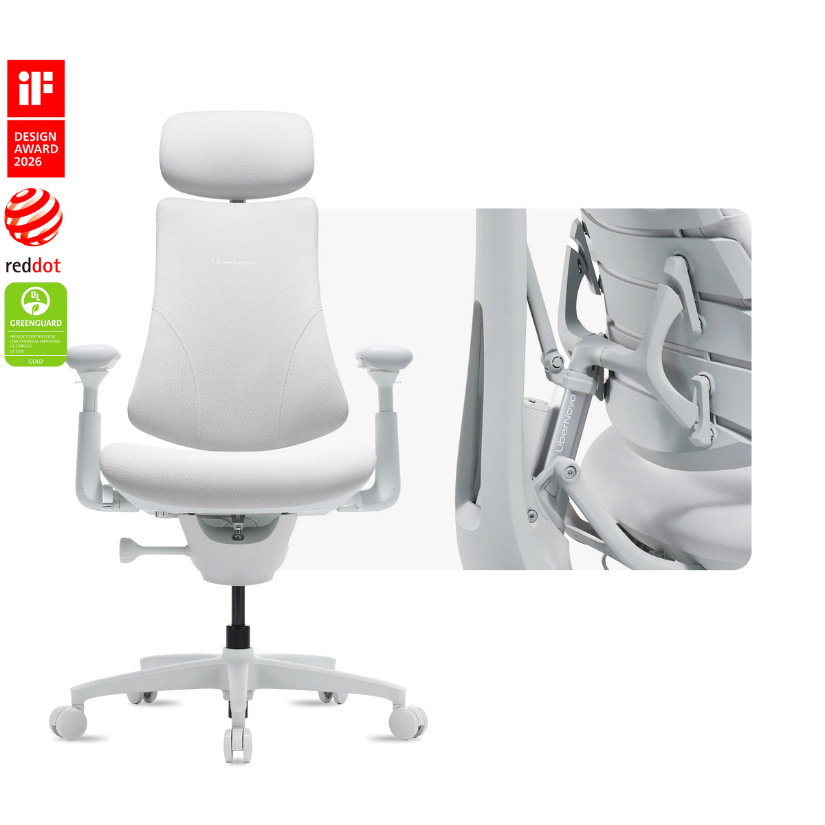 LiberNovo Omni and Omni Gen Dynamic Ergonomic Chair
